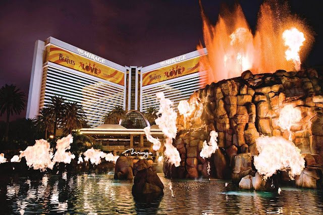 Volcano Mirage Las Vegas Volcano Mirage Las Vegas