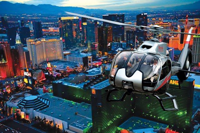 Helicopter rides - Las Vegas Strip
